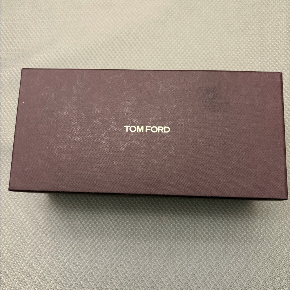 Tom Ford Black Glasses with Gold Accents - Picture 7 of 8